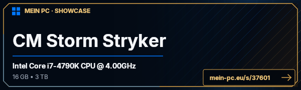 PC-Showcase CM Storm Stryker von Micha_M auf MEIN PC