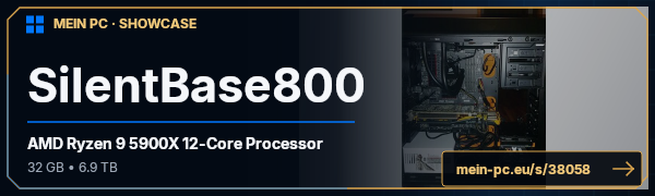 PC-Showcase SilentBase800 von Bonkas auf MEIN PC