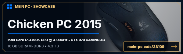 PC-Showcase Chicken PC 2015 von Chicken auf MEIN PC