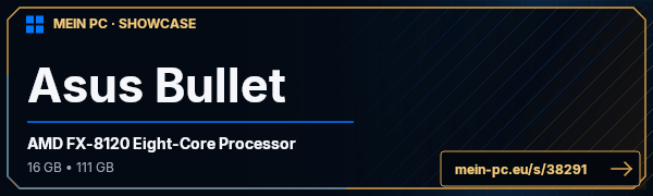 PC-Showcase Asus Bullet von BuLLeT_x3 auf MEIN PC
