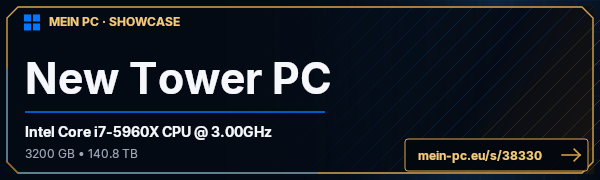 PC-Showcase New Tower PC von Carlos_Meraz auf MEIN PC