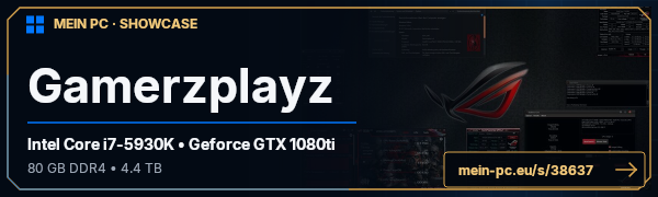 PC-Showcase Gamerzplayz von alien_seth auf MEIN PC