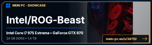 PC-Showcase Intel/ROG-Beast von killa145 auf MEIN PC