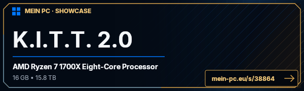 PC-Showcase K.I.T.T. 2.0 von Dinova auf MEIN PC
