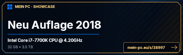 PC-Showcase Neu Auflage 2018 von rtw12 auf MEIN PC