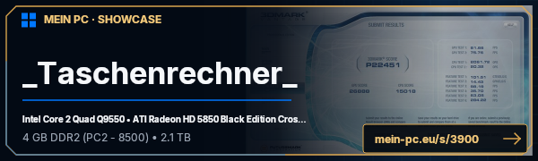 PC-Showcase _Taschenrechner_ von APPA auf MEIN PC
