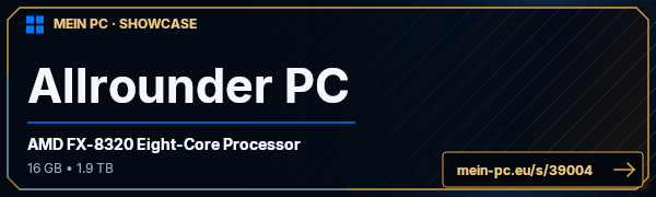 PC-Showcase Allrounder PC von Raumhafen auf MEIN PC