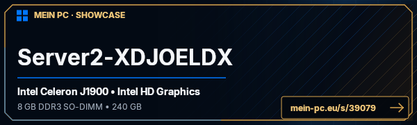PC-Showcase Server2-XDJOELDX von xDJoelDx auf MEIN PC