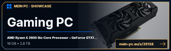 PC-Showcase Gaming PC von Berlin_Psycho auf MEIN PC
