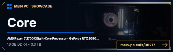 PC-Showcase Core von XNovaCore auf MEIN PC