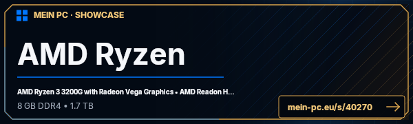 PC-Showcase AMD Ryzen von Sam31986 auf MEIN PC
