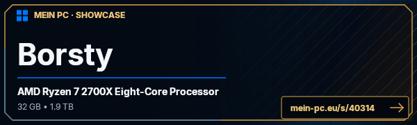 PC-Showcase Borsty von Elcamino_69 auf MEIN PC