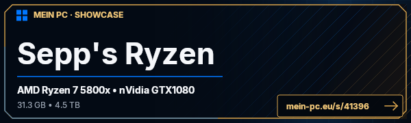 PC-Showcase Sepp's Ryzen von Sepp_666 auf MEIN PC