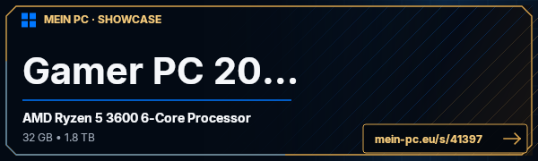 PC-Showcase Gamer PC 2021 von DrTukTuk auf MEIN PC