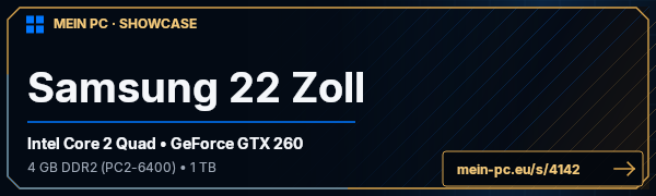 PC-Showcase Samsung 22 Zoll von tiggernigger auf MEIN PC