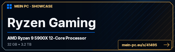 PC-Showcase Ryzen Gaming von Slidur auf MEIN PC