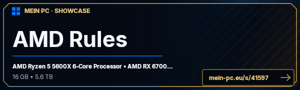 PC-Showcase AMD Rules von FluffyBunny auf MEIN PC