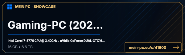 PC-Showcase Gaming-PC (2024) von MHaagen90 auf MEIN PC