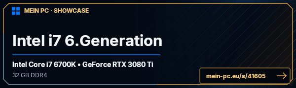 PC-Showcase Intel i7 6.Generation von Mervos auf MEIN PC