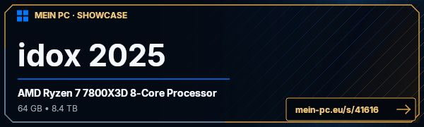 PC-Showcase idox 2025 von idoxblack auf MEIN PC