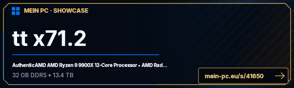 PC-Showcase tt x71.2 von enbum auf MEIN PC