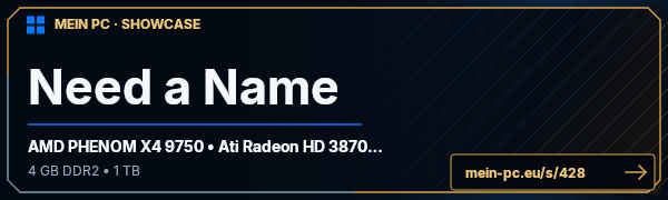 PC-Showcase Need a Name von noname auf MEIN PC