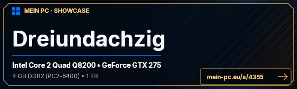 PC-Showcase Dreiundachzig von Dreiundachzig auf MEIN PC