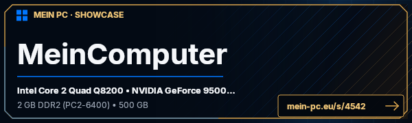 PC-Showcase MeinComputer von OlafPower auf MEIN PC