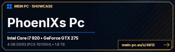 PC-Showcase PhoenIXs Pc von phoenix91 auf MEIN PC
