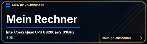 PC-Showcase Mein Rechner von xM6x auf MEIN PC