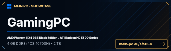 PC-Showcase GamingPC von nuubskileld auf MEIN PC