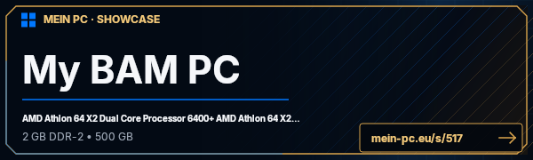 PC-Showcase My BAM PC von Fir3man auf MEIN PC