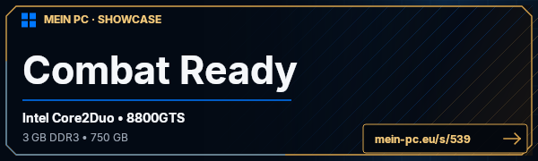 PC-Showcase Combat Ready von Aroxx auf MEIN PC