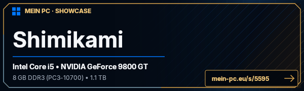 PC-Showcase Shimikami von Zidane2210 auf MEIN PC