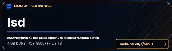 PC-Showcase lsd von pc996 auf MEIN PC