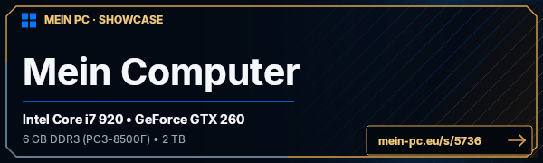PC-Showcase Mein Computer von Zidinjo auf MEIN PC