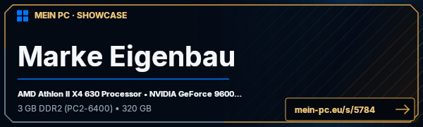 PC-Showcase Marke Eigenbau von shady0816 auf MEIN PC