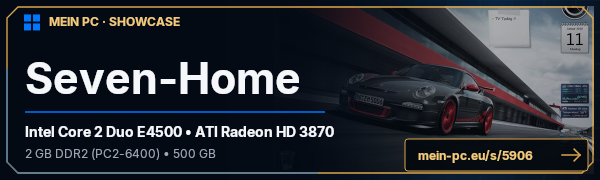 PC-Showcase Seven-Home von kirschmichele auf MEIN PC