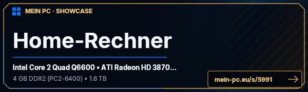 PC-Showcase Home-Rechner von HellSid3r auf MEIN PC