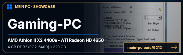 PC-Showcase Gaming-PC von Blue-Air auf MEIN PC