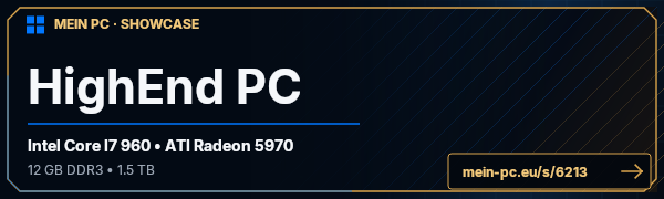 PC-Showcase HighEnd PC von Rene1992 auf MEIN PC
