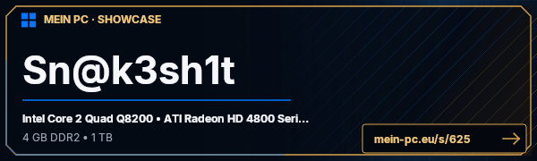 PC-Showcase Sn@k3sh1t von Ch0sen-0ne auf MEIN PC