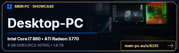 PC-Showcase Desktop-PC von Floxxx25 auf MEIN PC