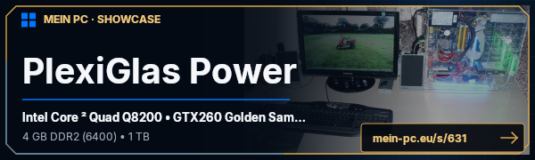 PC-Showcase PlexiGlas Power von Gelsenralfi auf MEIN PC