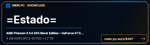 PC-Showcase =Estado= von =Estrado= auf MEIN PC