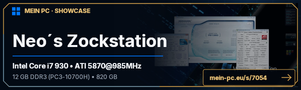 PC-Showcase Neo´s Zockstation von Neo... auf MEIN PC
