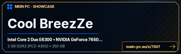PC-Showcase Cool BreezZe von Cool BreezZe auf MEIN PC