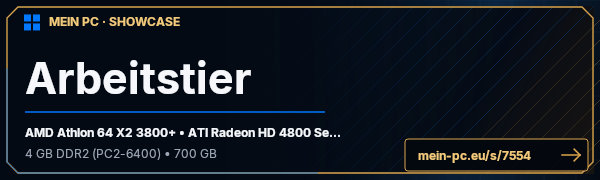 PC-Showcase Arbeitstier von Nulpe auf MEIN PC