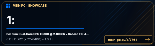 PC-Showcase 1: von razzoryx auf MEIN PC