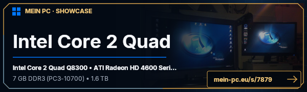 PC-Showcase Intel Core 2 Quad von SonixXx auf MEIN PC